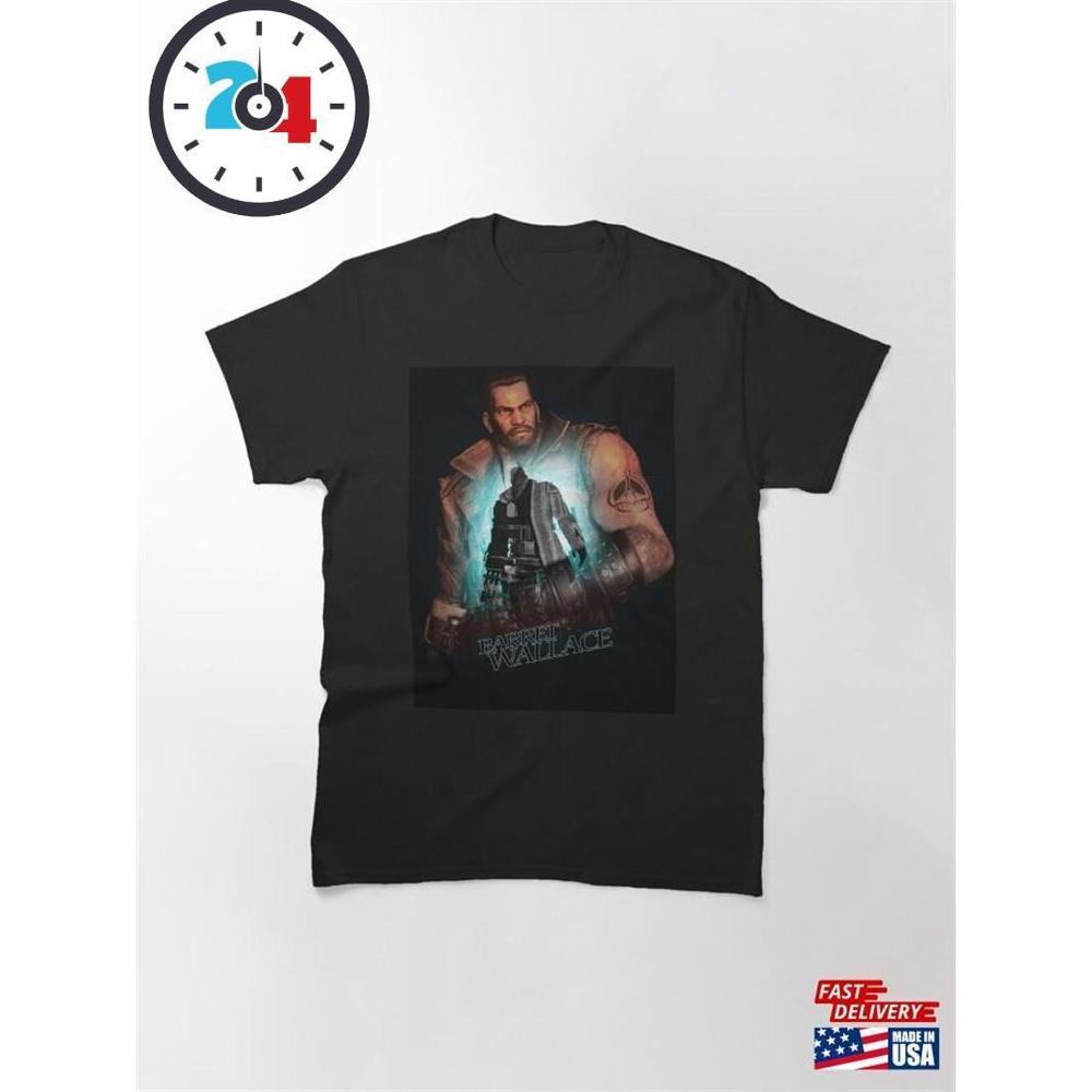 Ffvii Rebirth Barret Wallace Classic T-Shirt